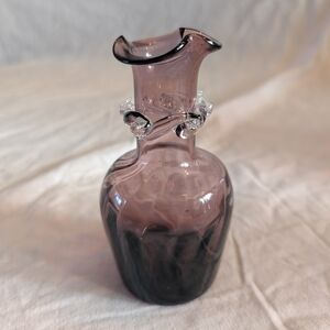 2/30$ Small Pilgrim Cranberry Glass Vase